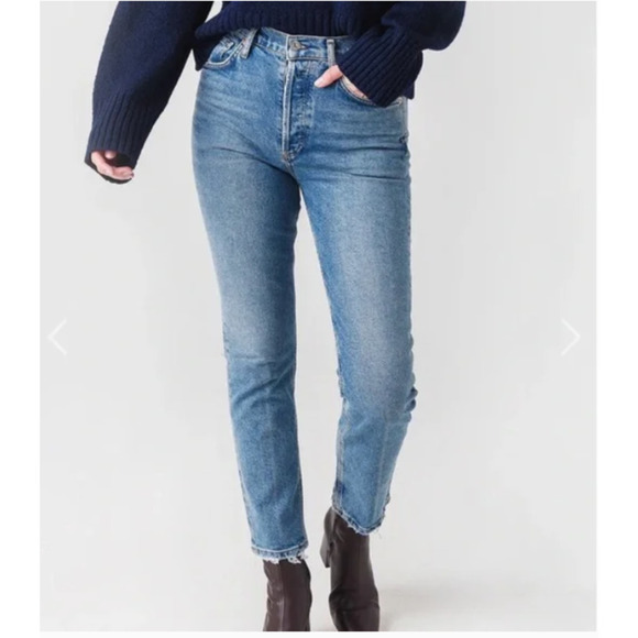 CITIZENS OF HUMANITY Jolene High Waist Slim Straight Leg Jeans 31 - Picture 1 of 6